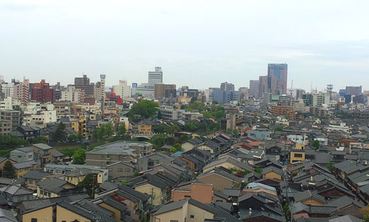 浅野川大橋界隈