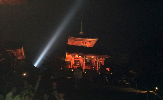 清水寺の夜間特別拝観 清水寺の夜間特別拝観