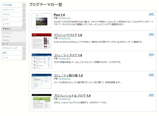 mt5ブログテーマの一覧